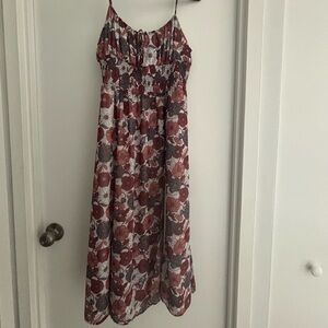 Wilfred Kids Dress in Red and White Floral